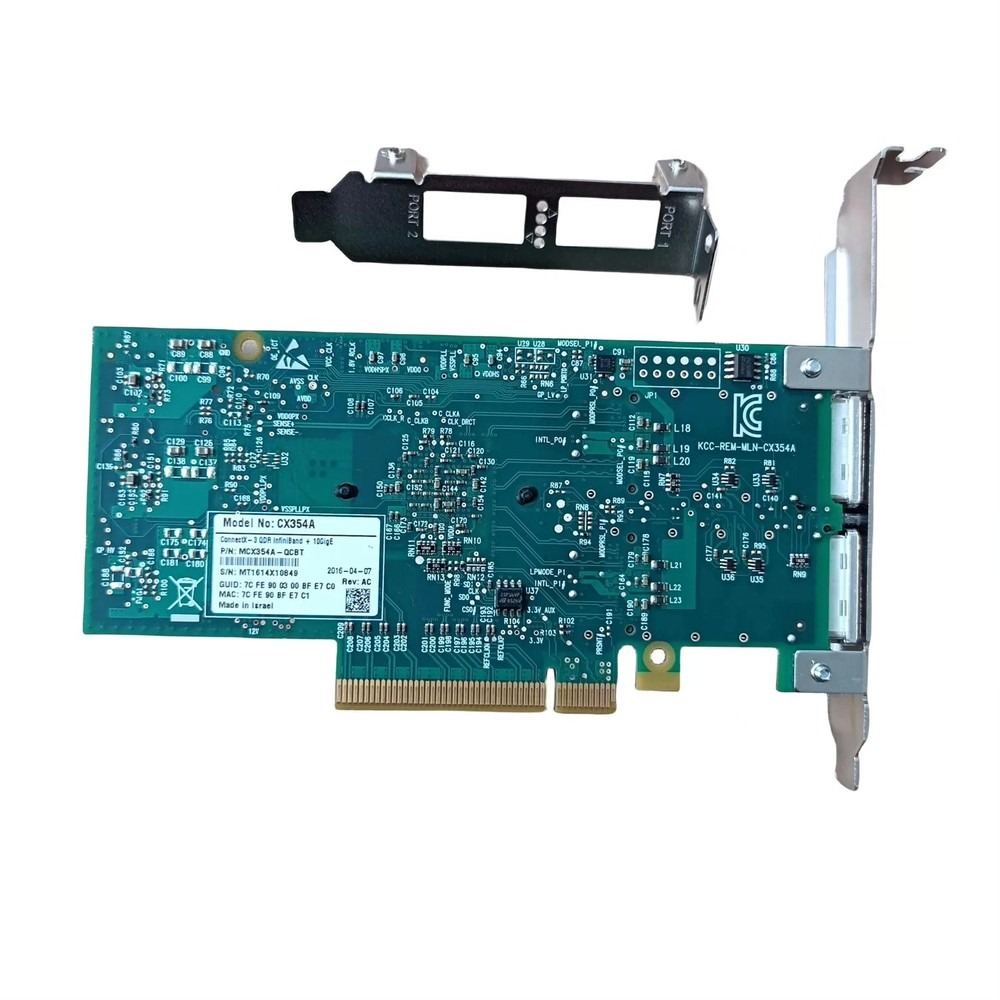 Mellanox MCX354A-QCBT 10Gb SFP - 10Gb Sfp+ Pcie Network Card Dual Port recension och pris
