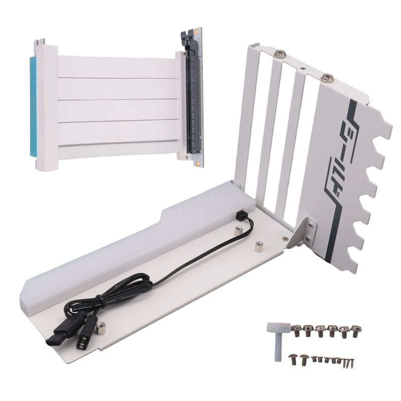 Delicate Texture-Vertical GPU  - Pcie 4.0 X16 Riser Cable 90 Degree recension och pris