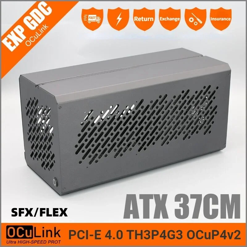 Metal Frame Case Chassis For T - External Gpu Dock Pcie 4.0 Oculink recension och pris