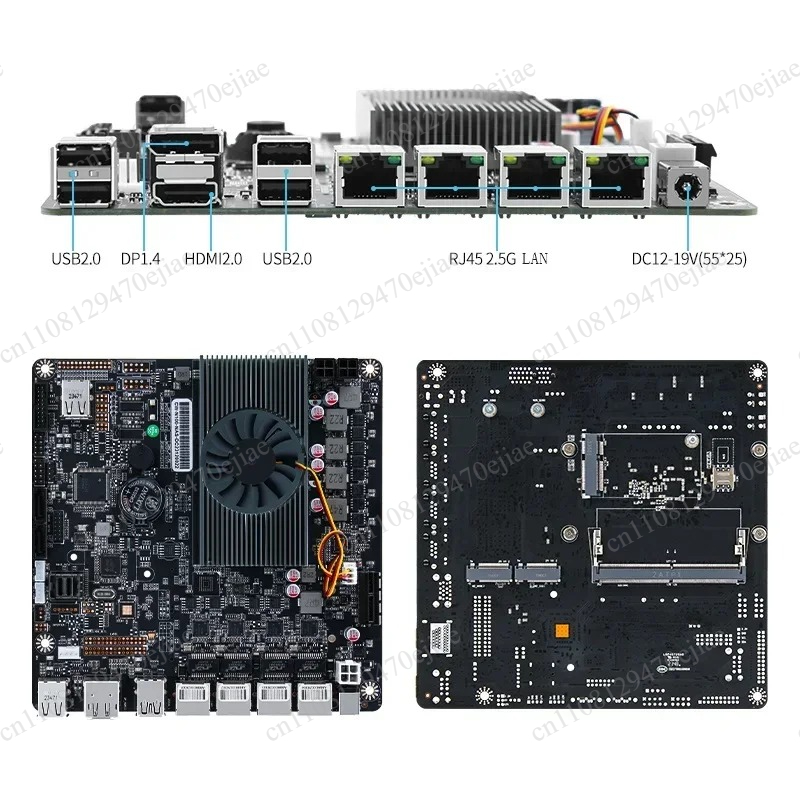 N100 6-Bay NAS Motherboard Min - Nas Motherboard N100 6 Sata recension och pris