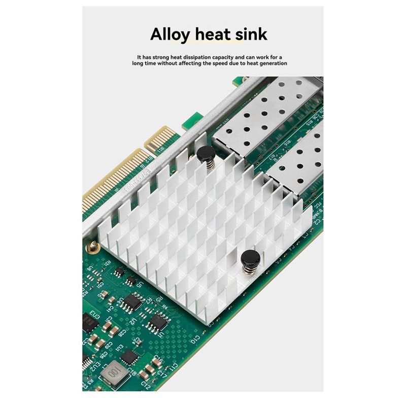 Efficient X520-DA1 Dual Port 1 - 10Gb Sfp+ Pcie Network Card Dual Port recension och pris