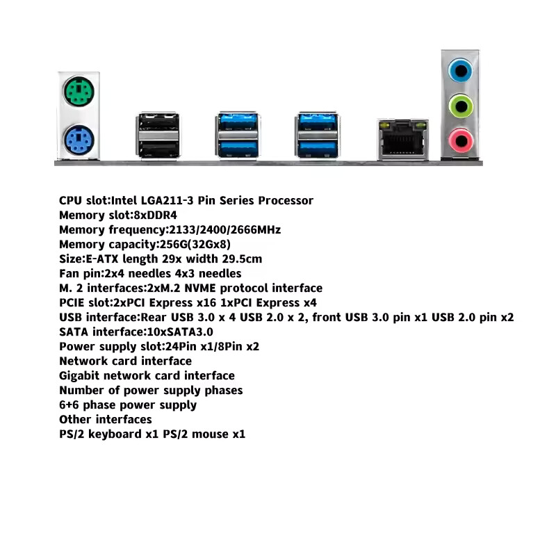 X99 Dual Motherboard CPU LGA 2 - X99 Dual Cpu Motherboard Combo recension och pris